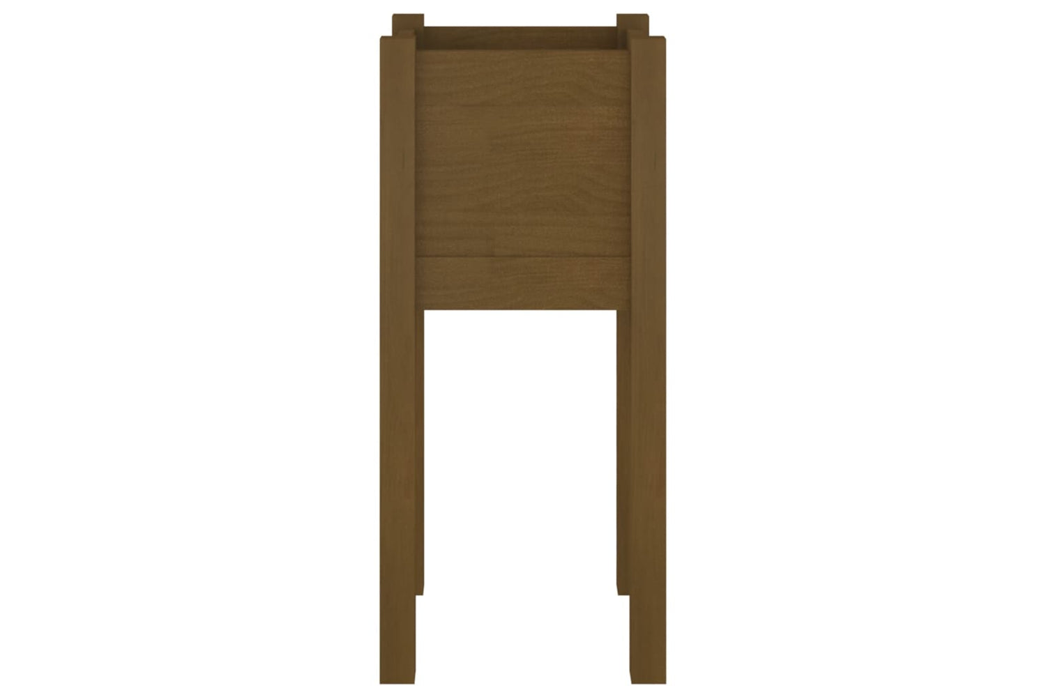 vidaXL 810786 Garden Planters 2 Pcs Honey Brown 31x31x70cm Solid Pinewood-4