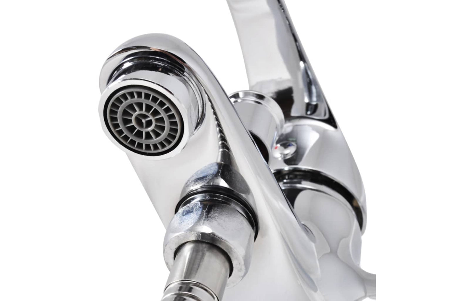 Vidaxl 140832 Bath Shower Mixer Tap Kit Chrome-6