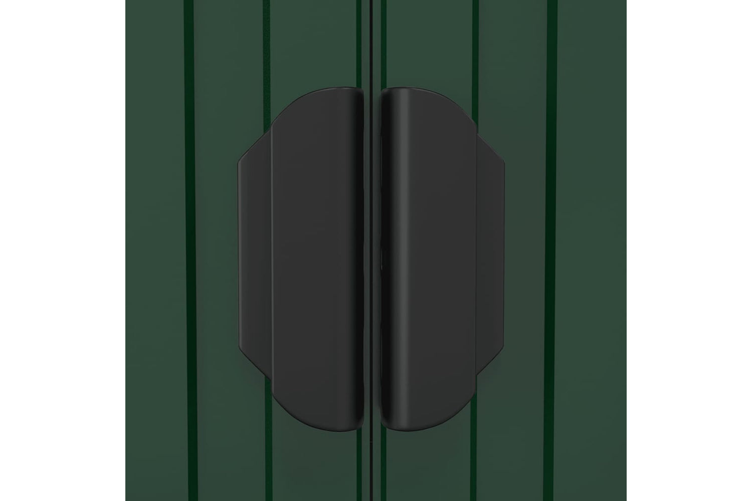 vidaXL 319267 Garden Shed Green 192x108x223cm Galvanised Steel-6