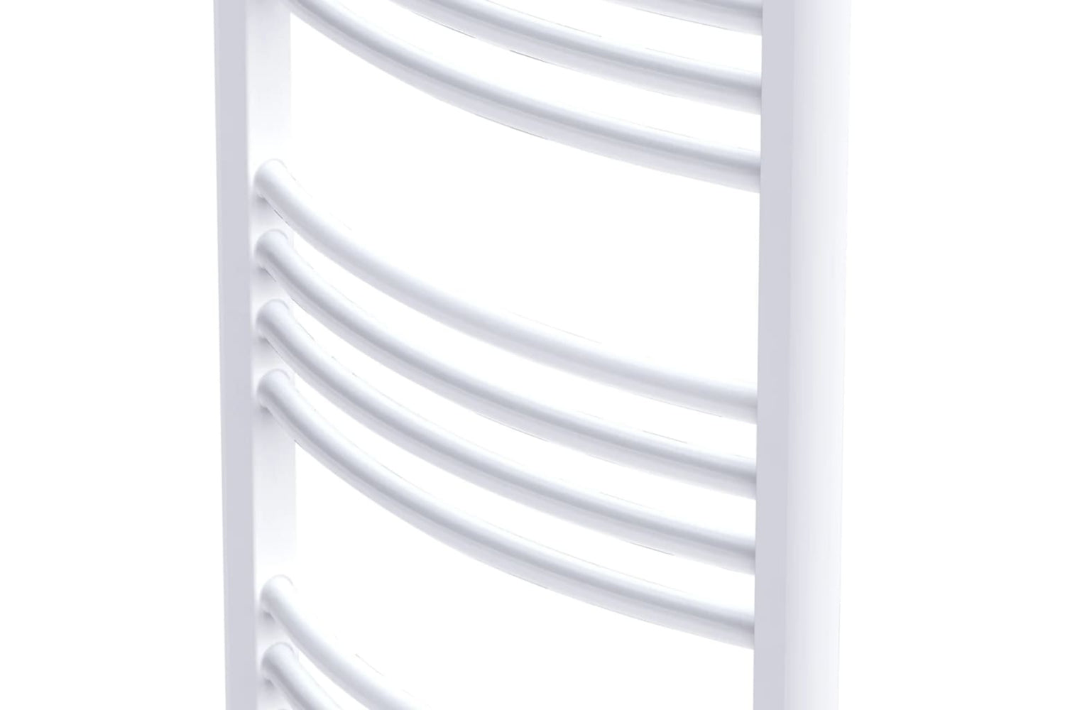 Vidaxl Bathroom Radiator Central Heating Towel Rail Curve 600 X 1160 Mm-3