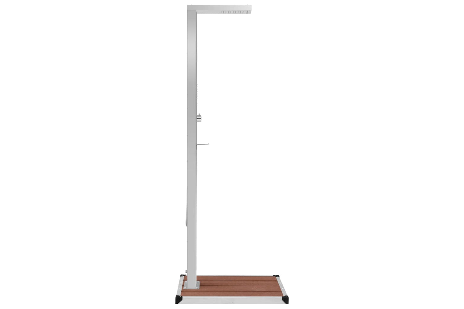 Vidaxl 3051289 Outdoor Shower With Tray Wpc Stainless Steel-5