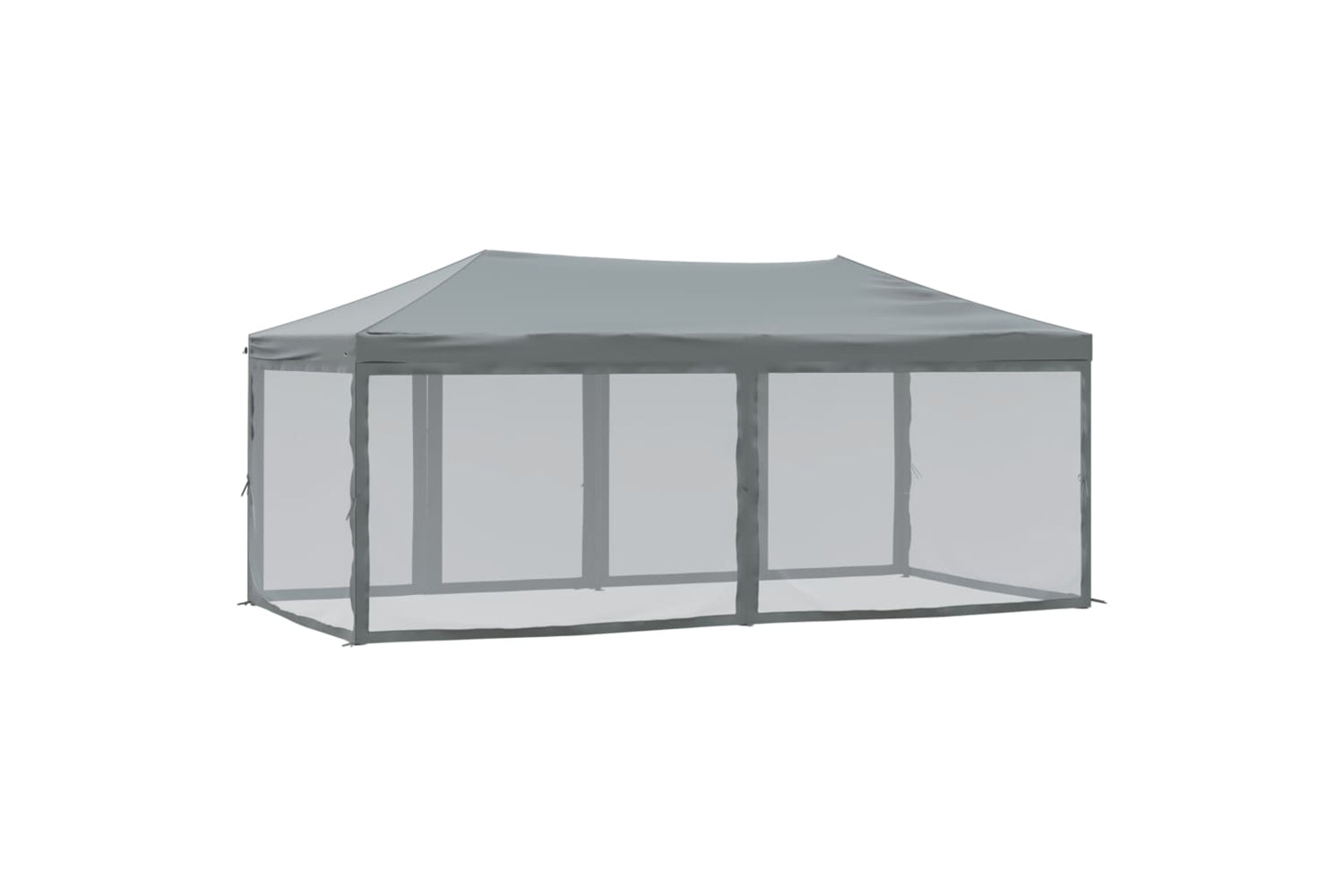Vidaxl Folding Party Tent With Sidewalls Anthracite 3x6 M-4