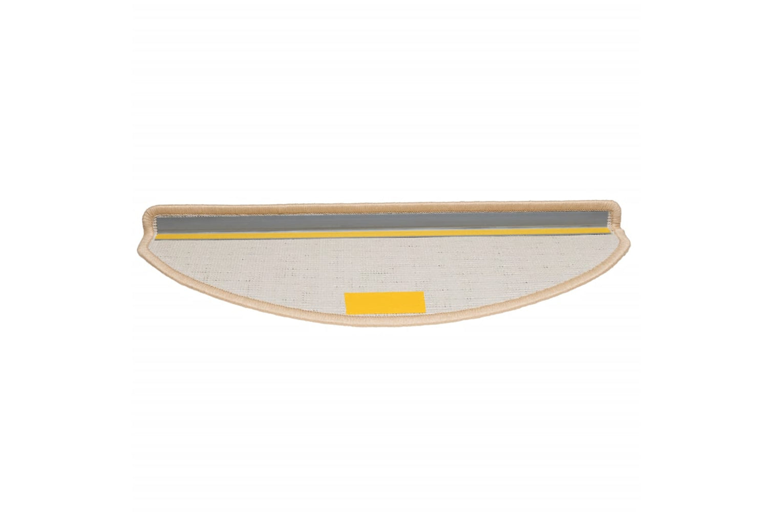 vidaXL 149807 Stair Mats 10 Pcs 65x21x4cm Cream-5