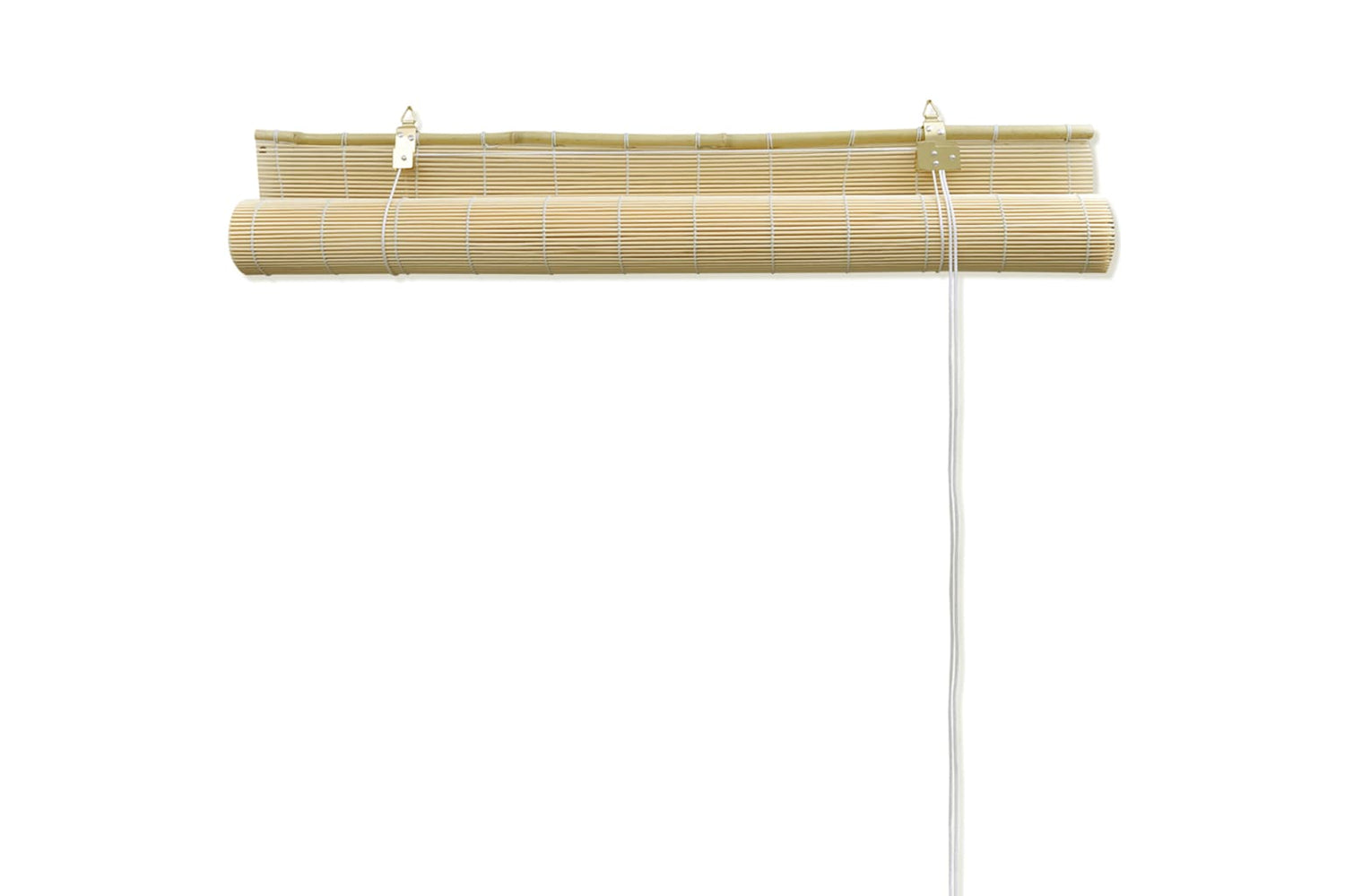 vidaXL 245819 Roller Blind Bamboo 140x220cm Natural-4