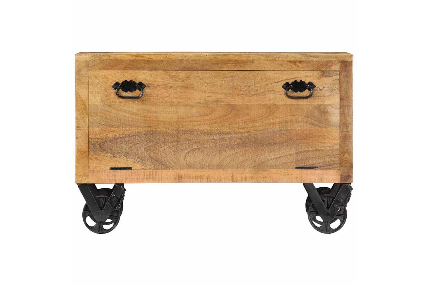 vidaXL 247658 Shoe Cabinet 86x35x55cm Solid Mango Wood-2