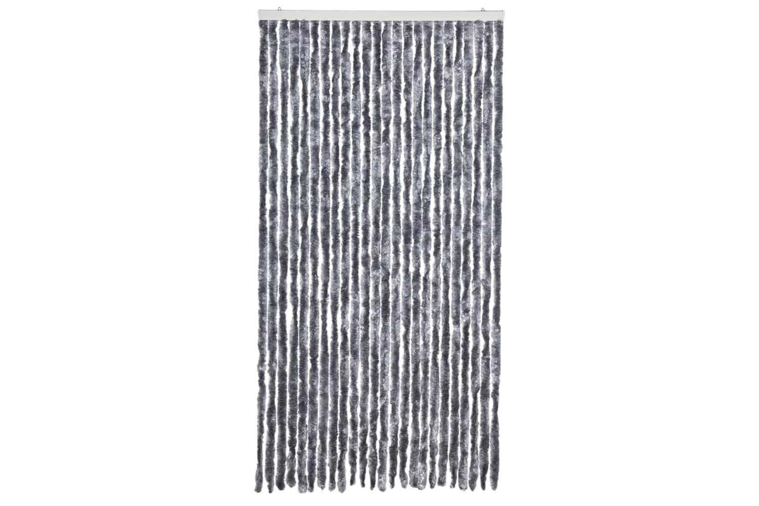 vidaXL Insect Curtain Silver 100x220cm Chenille-2