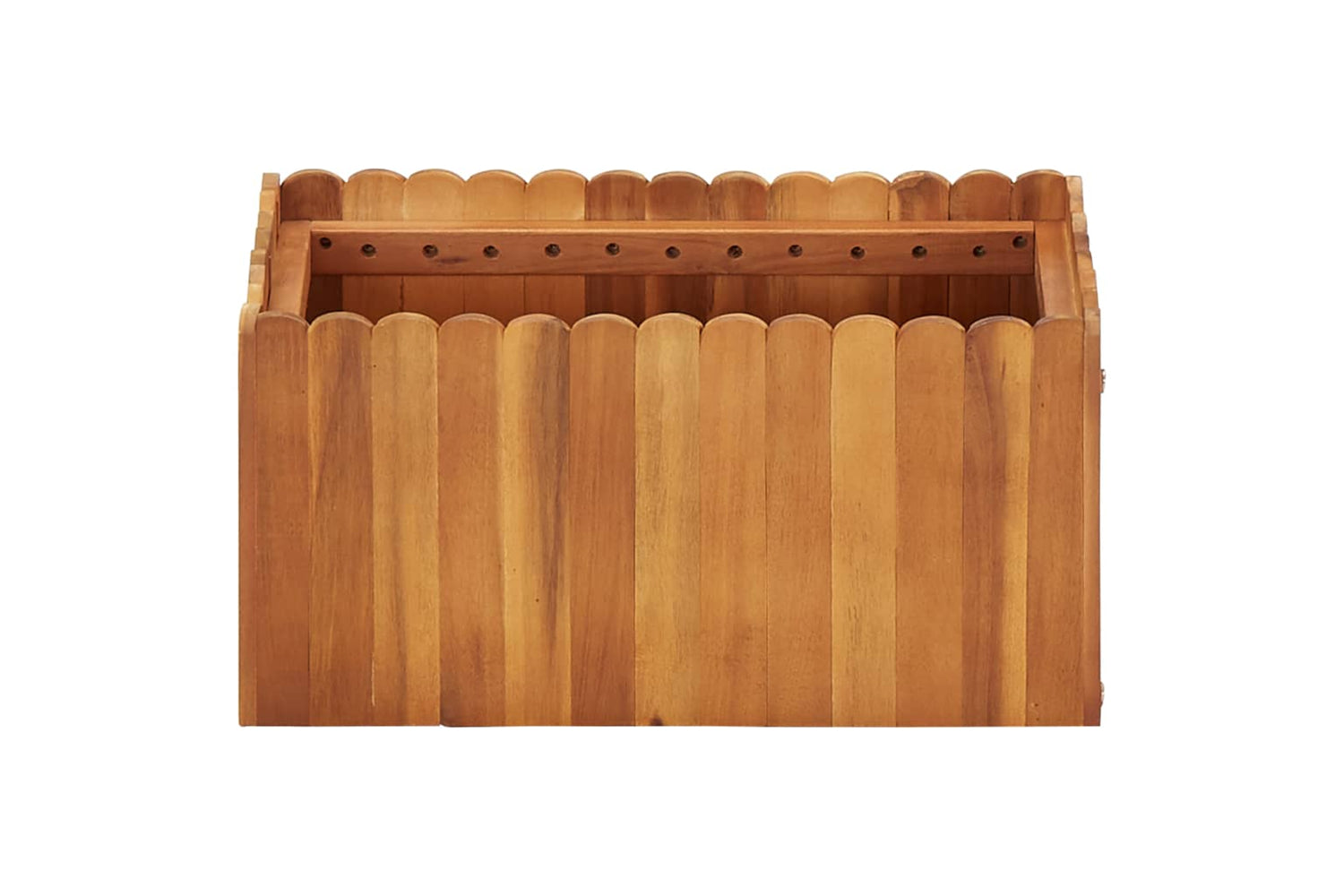 vidaXL 45917 Garden Raised Bed 50x30x25cm Solid Acacia Wood-2