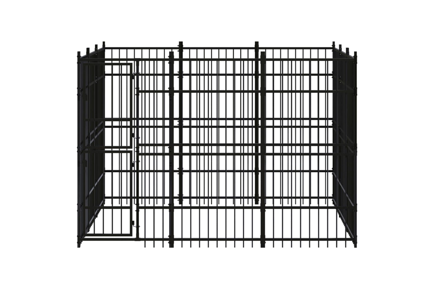 Vidaxl 3097974 Outdoor Dog Kennel Steel 8.29 M2-2