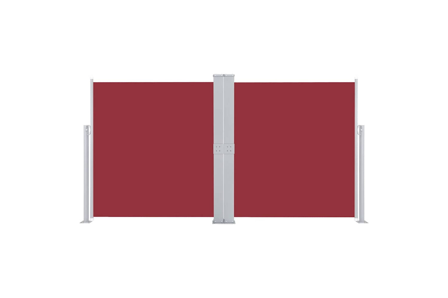 vidaXL 48465 Retractable Side Awning Red 160x600cm-2