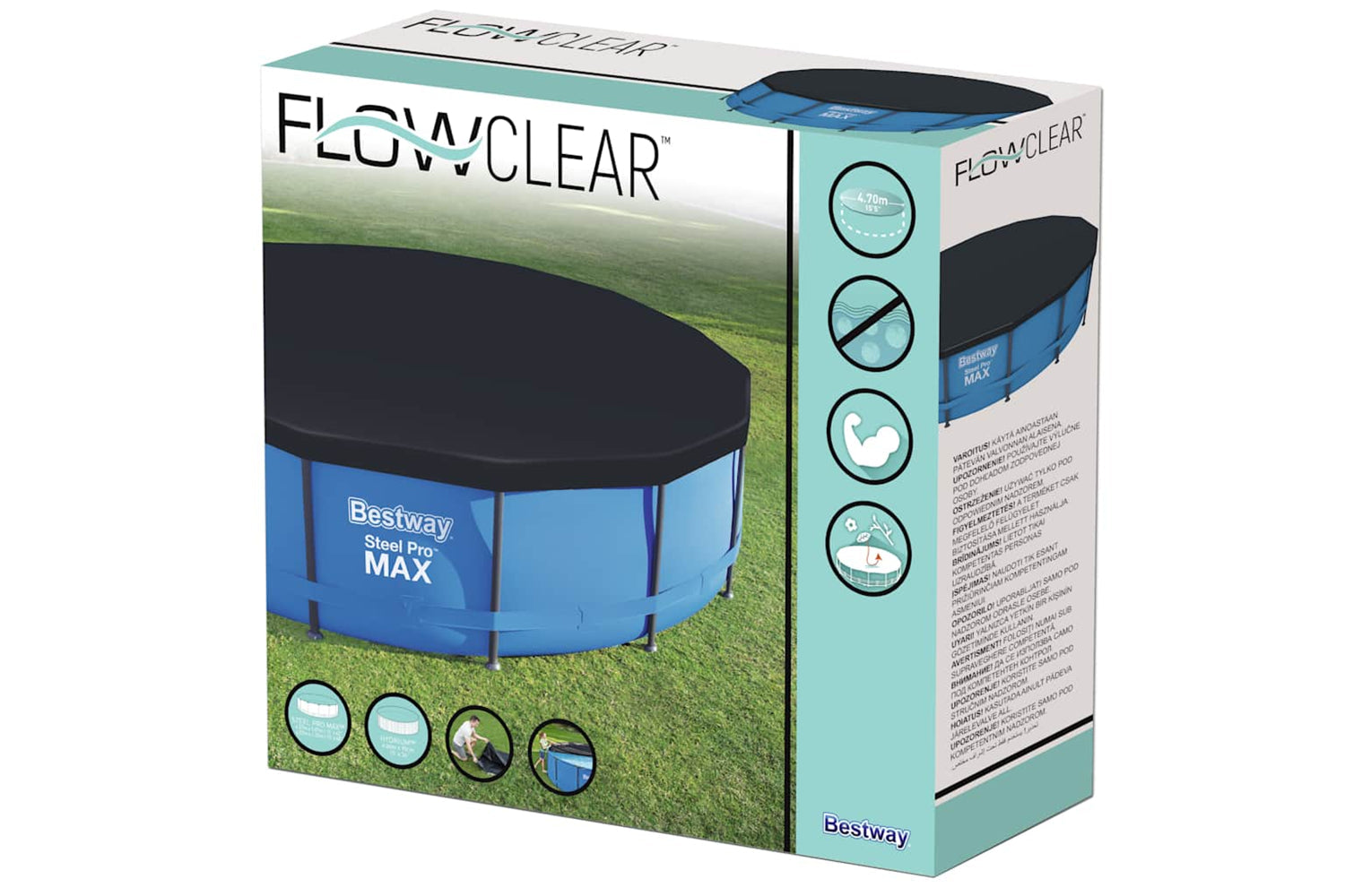 Bestway 92074 Pool Cover Flowclear 457 Cm-7