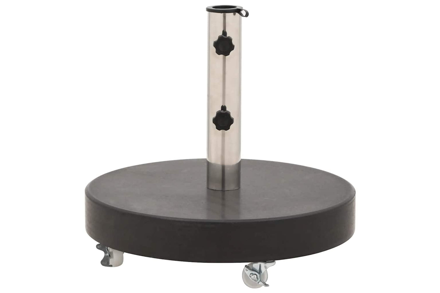 Vidaxl 48564 Parasol Base Granite 30 Kg Round Black-3