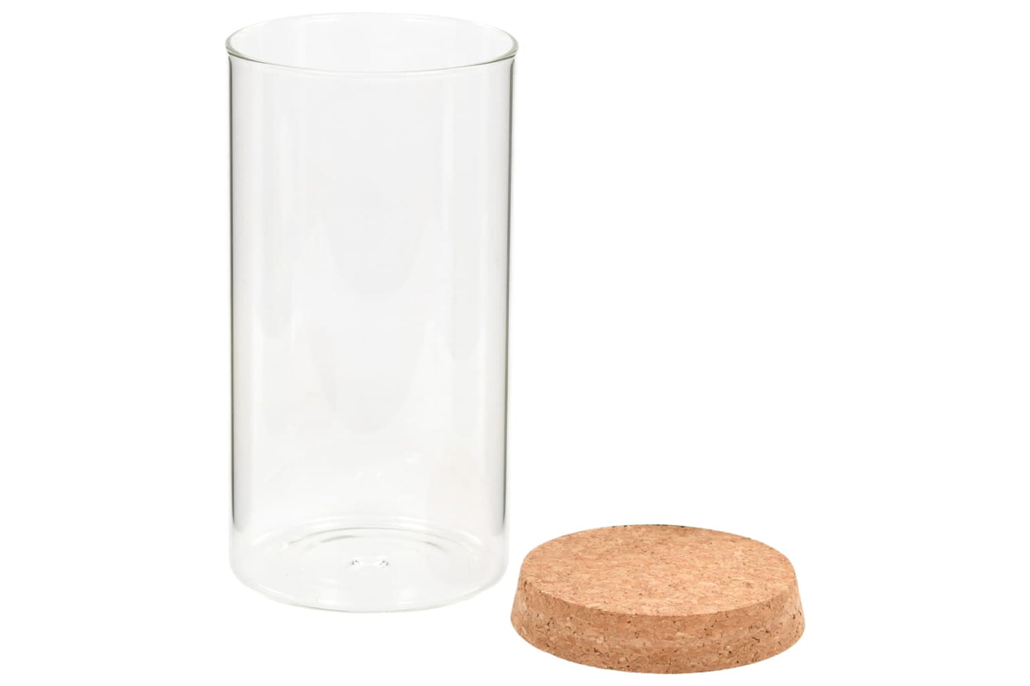 Vidaxl 50841 Storage Glass Jars With Cork Lid 6 Pcs 1400 Ml-3