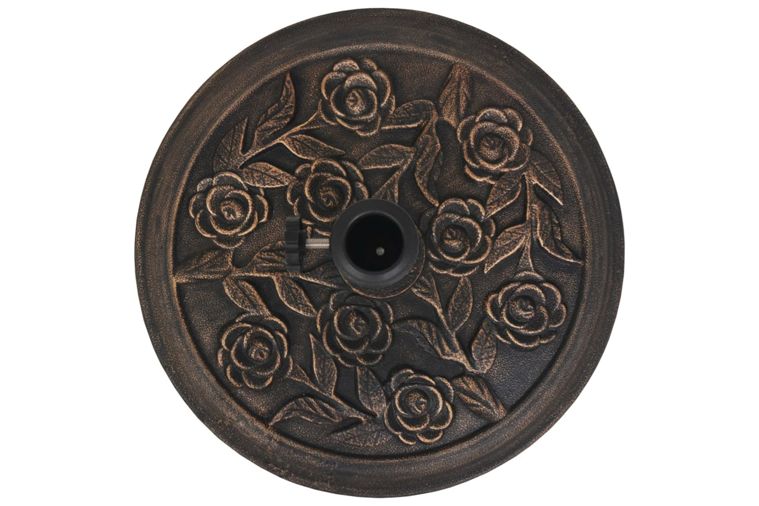 Vidaxl 43656 Parasol Base Resin Round Bronze 9 Kg-4