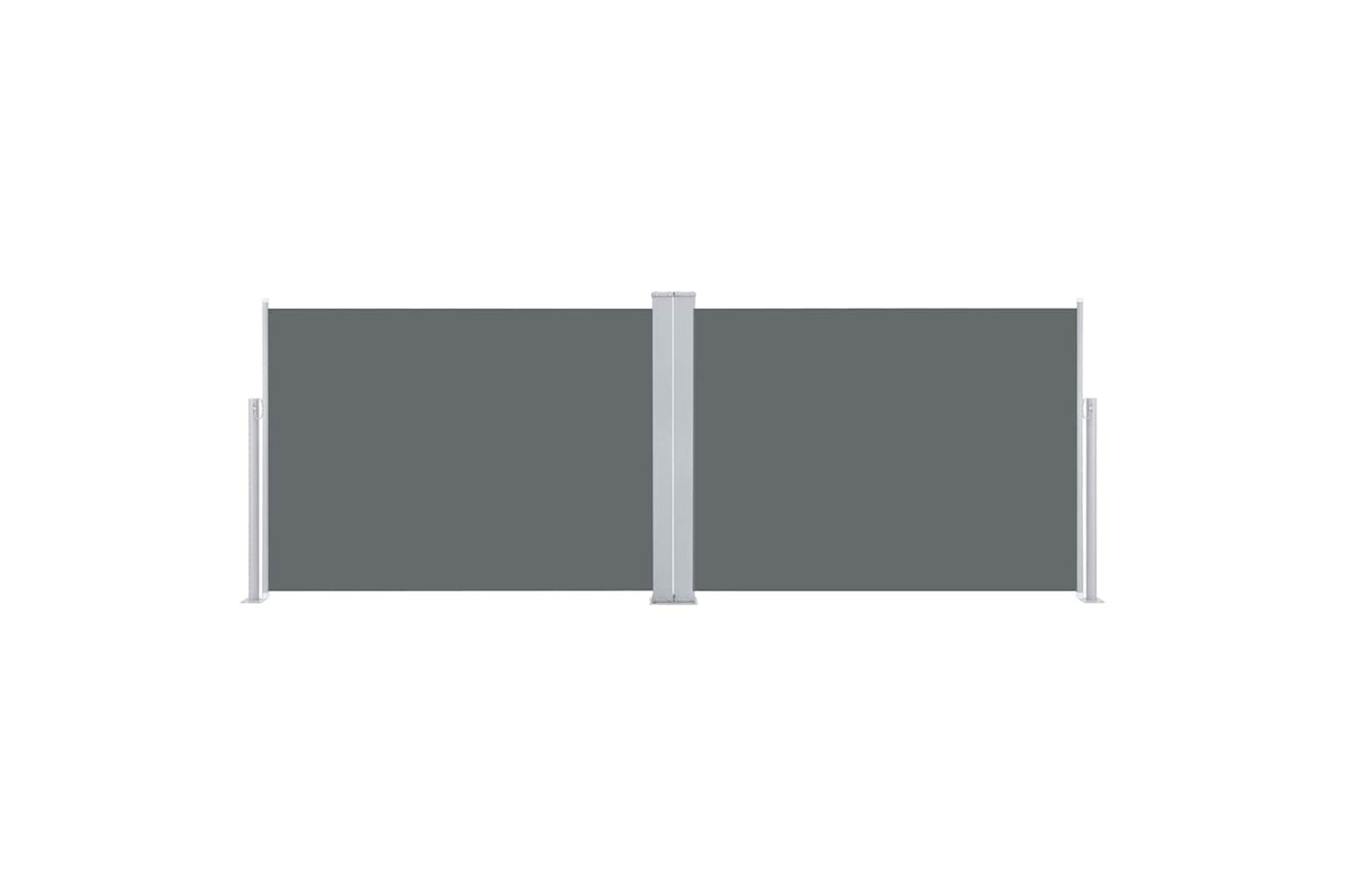 vidaXL 48474 Retractable Side Awning Anthracite 100x1000cm-3
