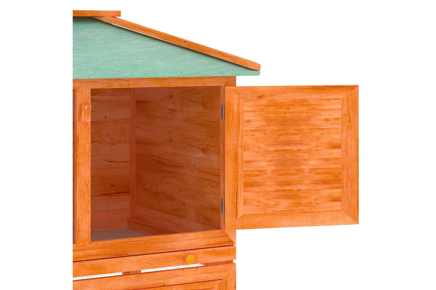 Vidaxl 170849 Animal Rabbit Cage Double Floor Wood-7