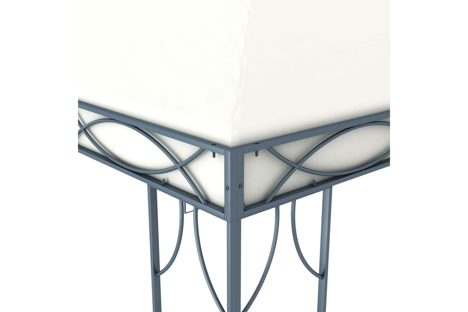 vidaXL 48046 Gazebo 300x300cm Cream-3