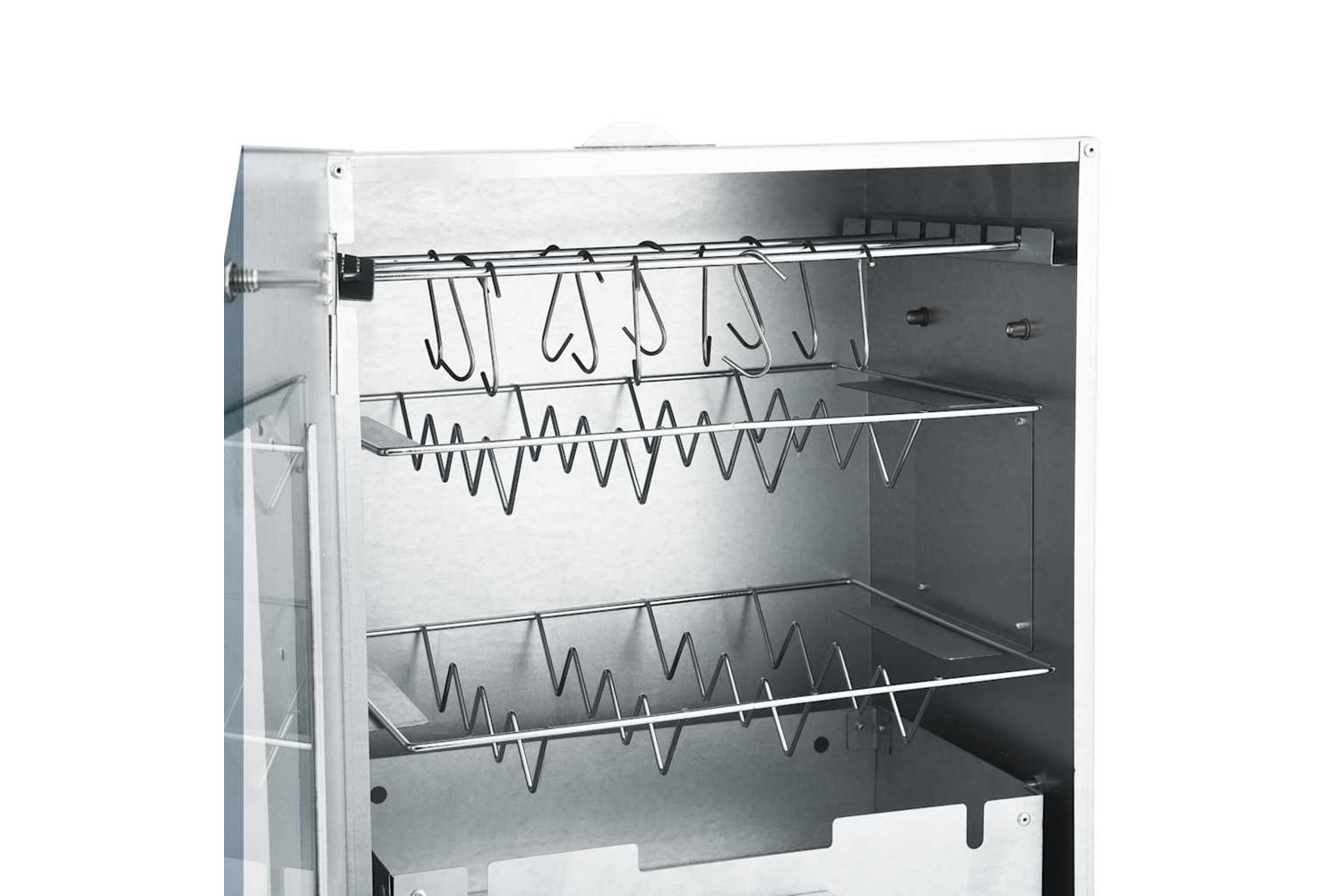 Vidaxl Bbq Oven Smoker With 1kg Wood Chips 44.5x29x83 Cm-7