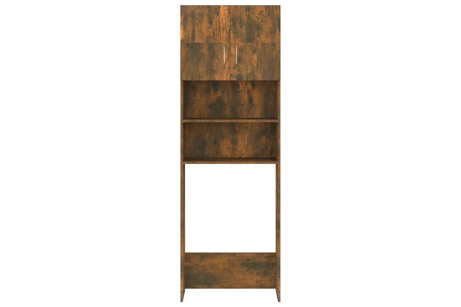 Vidaxl Washing Machine Cabinet Smoked Oak 64x25.5x190 Cm-2