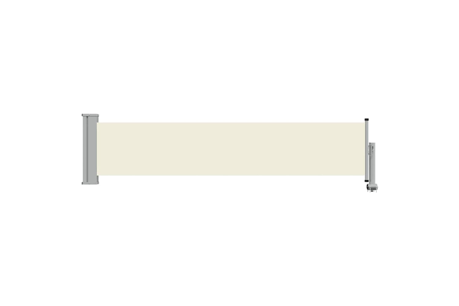vidaXL 48353 Patio Retractable Side Awning 60x300cm Cream-3