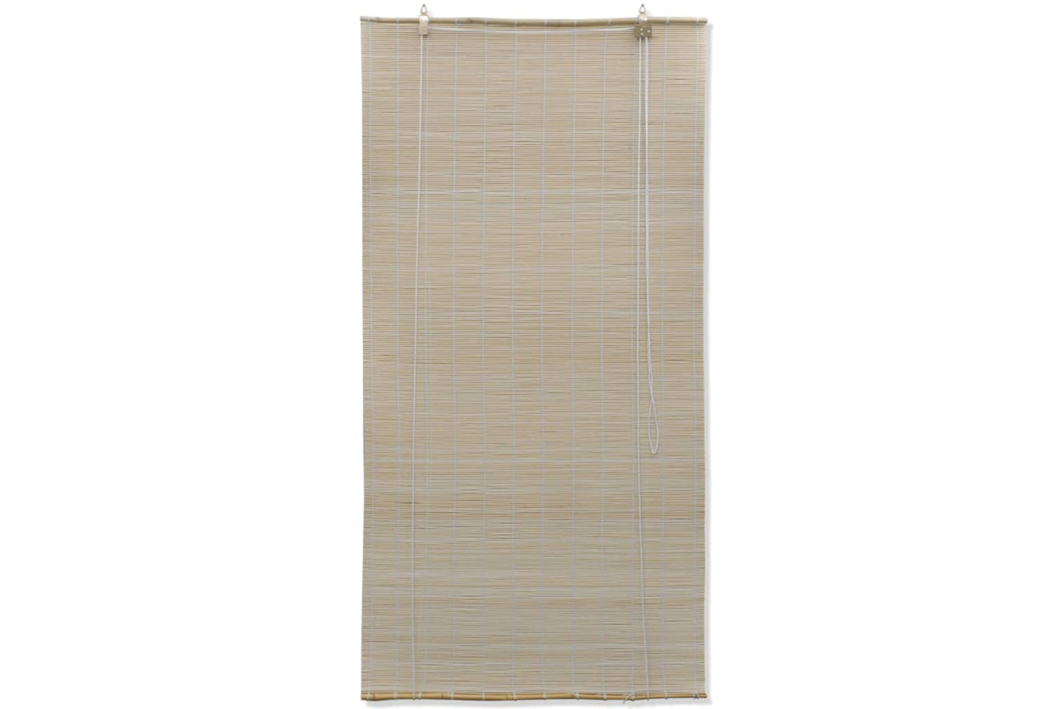 vidaXL 278742 Natural Bamboo Roller Blinds 2 Pcs 120x160cm-3