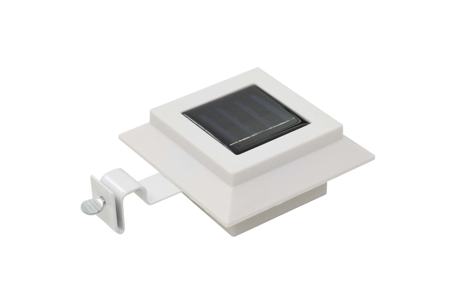 vidaXL 277137 Outdoor Solar Lamps 12 Pcs Led Square 12cm White-3