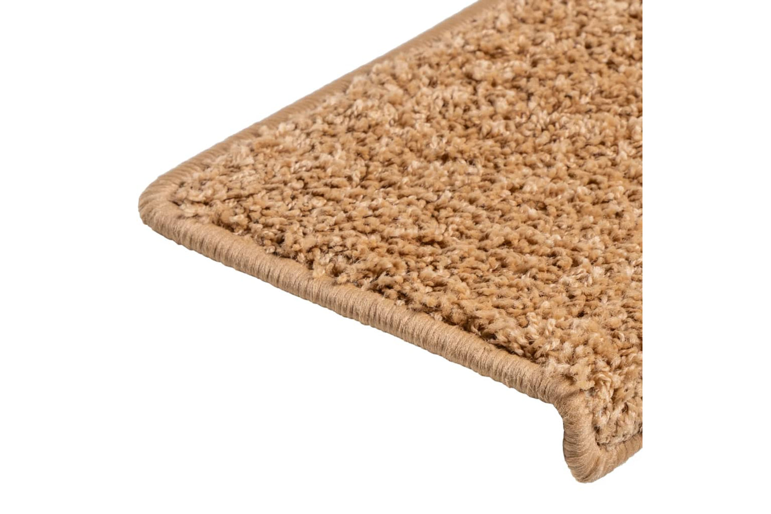 vidaXL Carpet Stair Treads 15 Pcs 65x21x4cm Beige-5