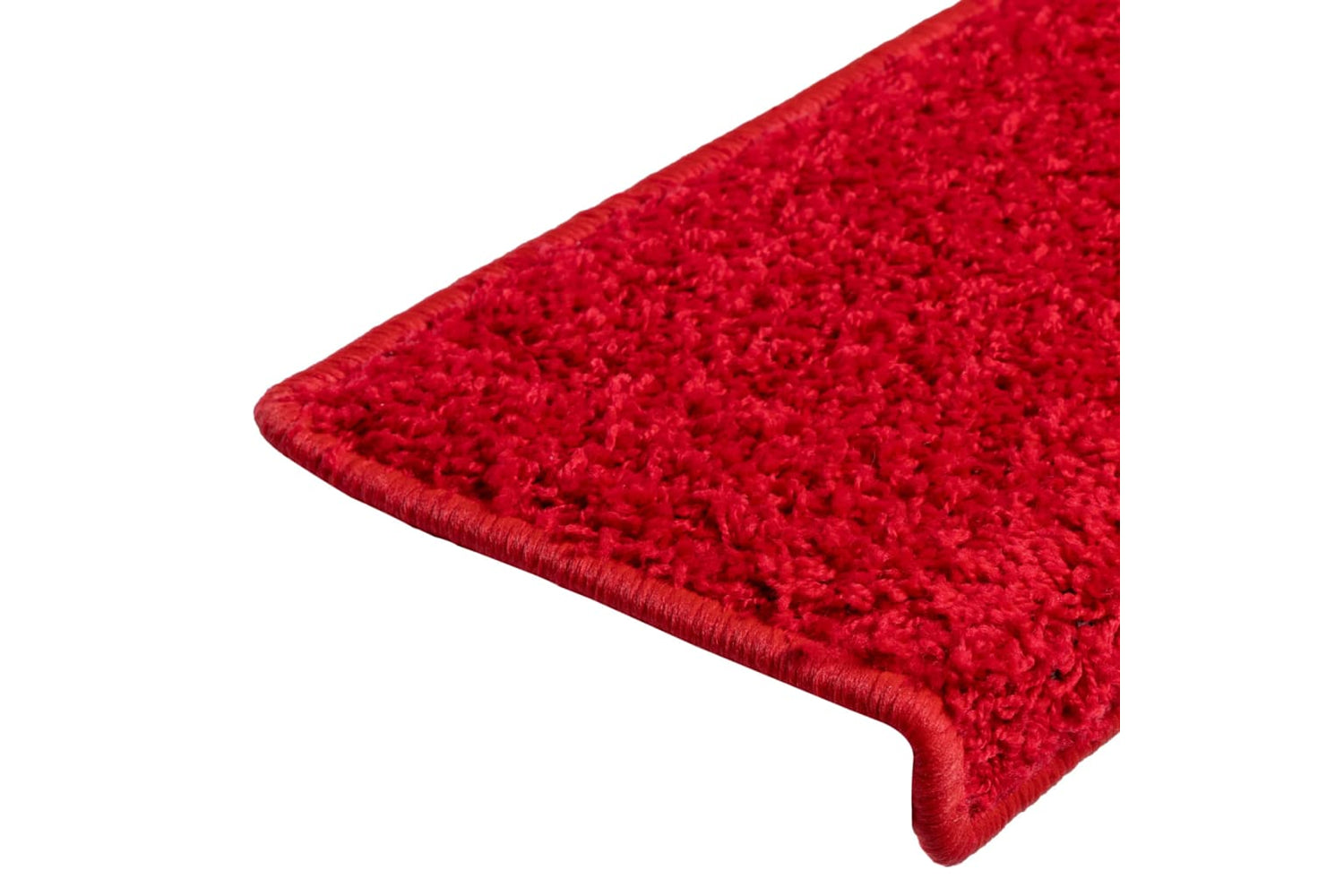vidaXL Stair Mats 10 Pcs 65x21x4cm Red-6