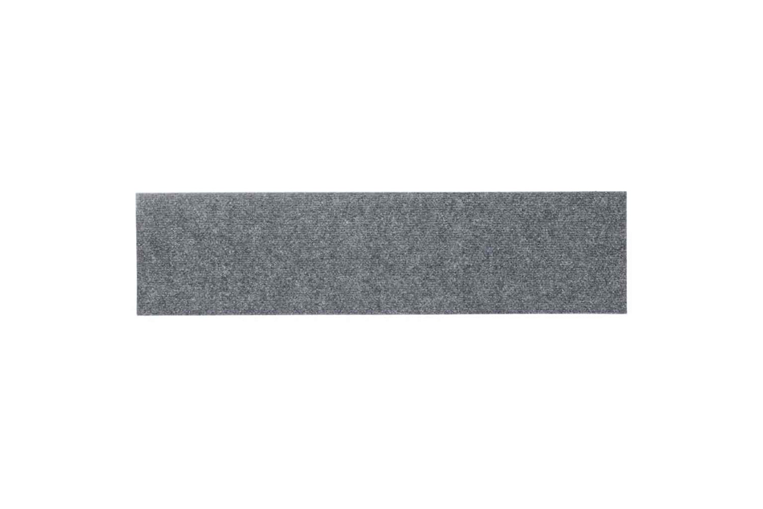 vidaXL 326927 Self-adhesive Stair Mats Rectangular 15 Pcs 76x20cm Light Grey-4