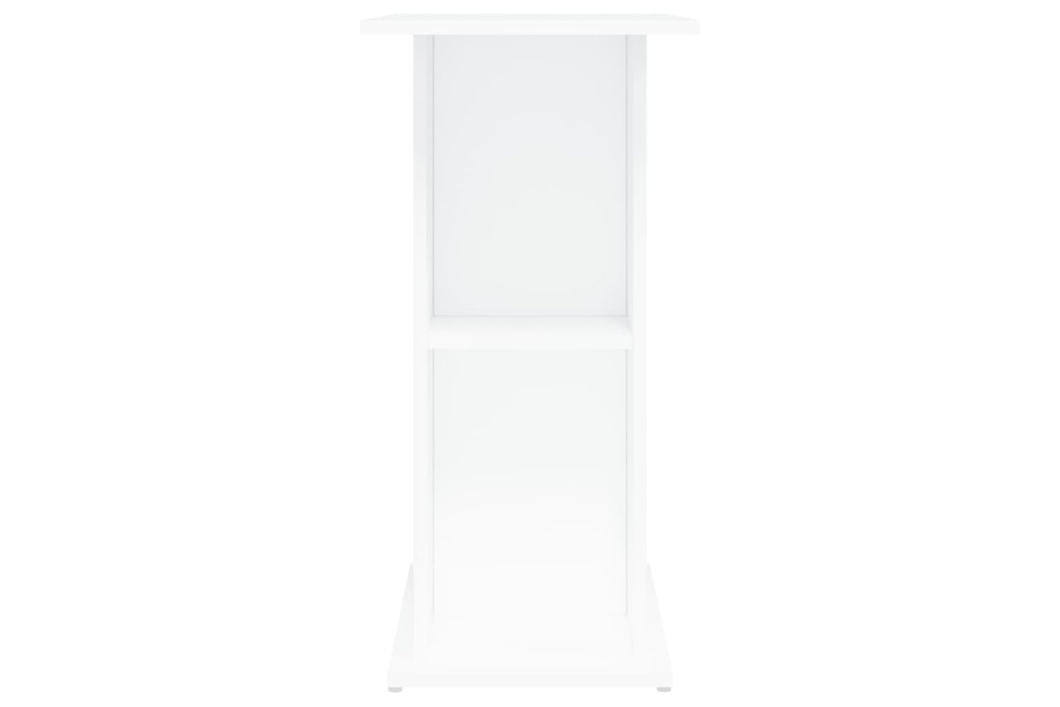 vidaXL 833647 Aquarium Stand White 75x36x72.5cm Engineered Wood-4