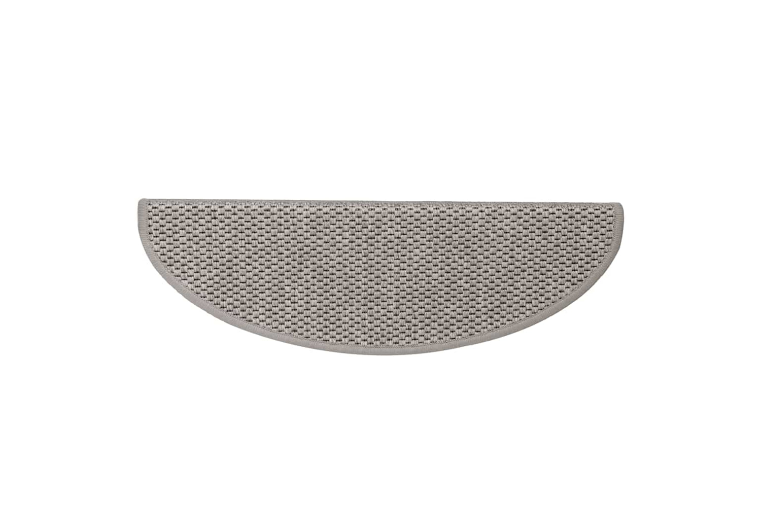 Vidaxl 326871 Stair Mats Self-adhesive Sisal-look 15 Pcs 65x21x4 Cm Silver-4