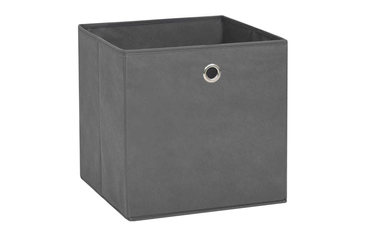 vidaXL 325191 Storage Boxes 4 Pcs Non-woven Fabric 28x28x28cm Grey-2
