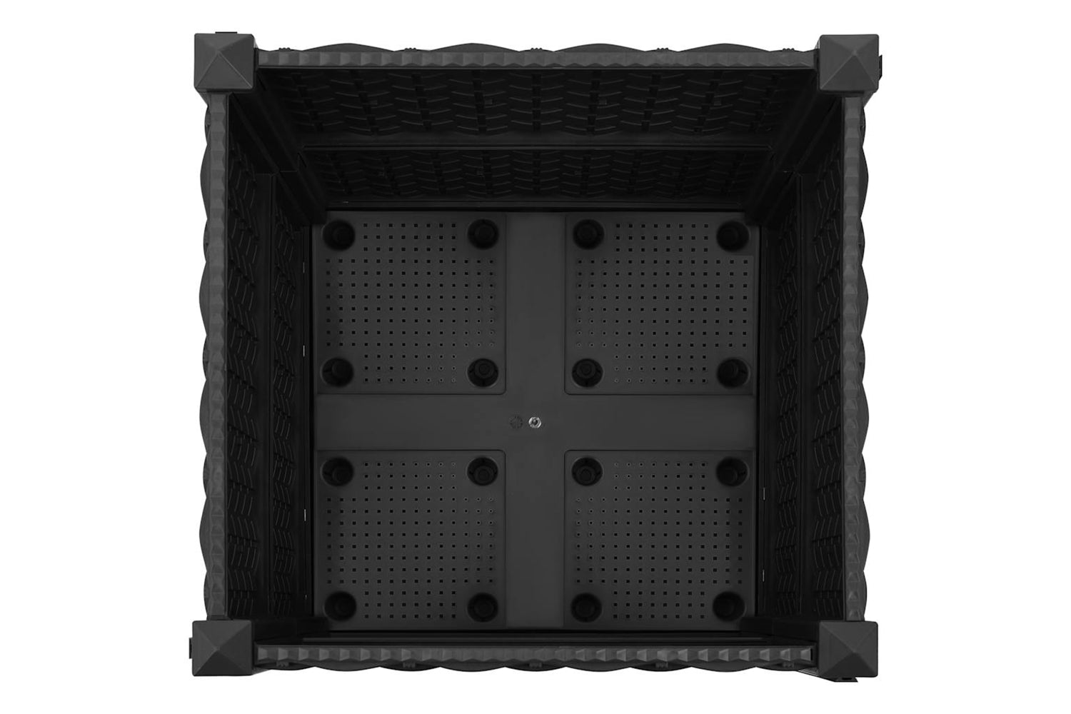 vidaXL Raised Bed 40x40x38cm Polypropylene-4
