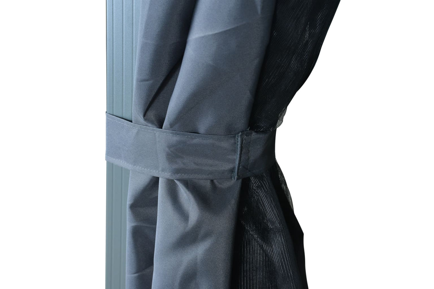 vidaXL 48045 Gazebo With Curtain 400 X 300cm Anthracite Aluminium-9