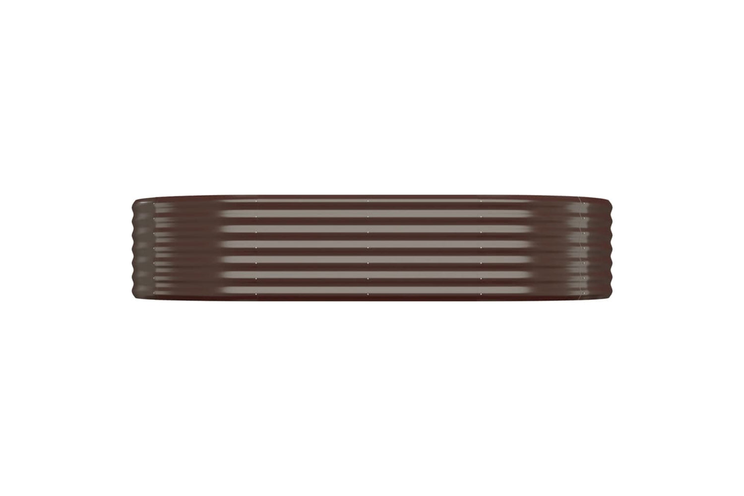 vidaXL 318990 Garden Raised Bed Powder-coated Steel 175x100x36cm Brown-2