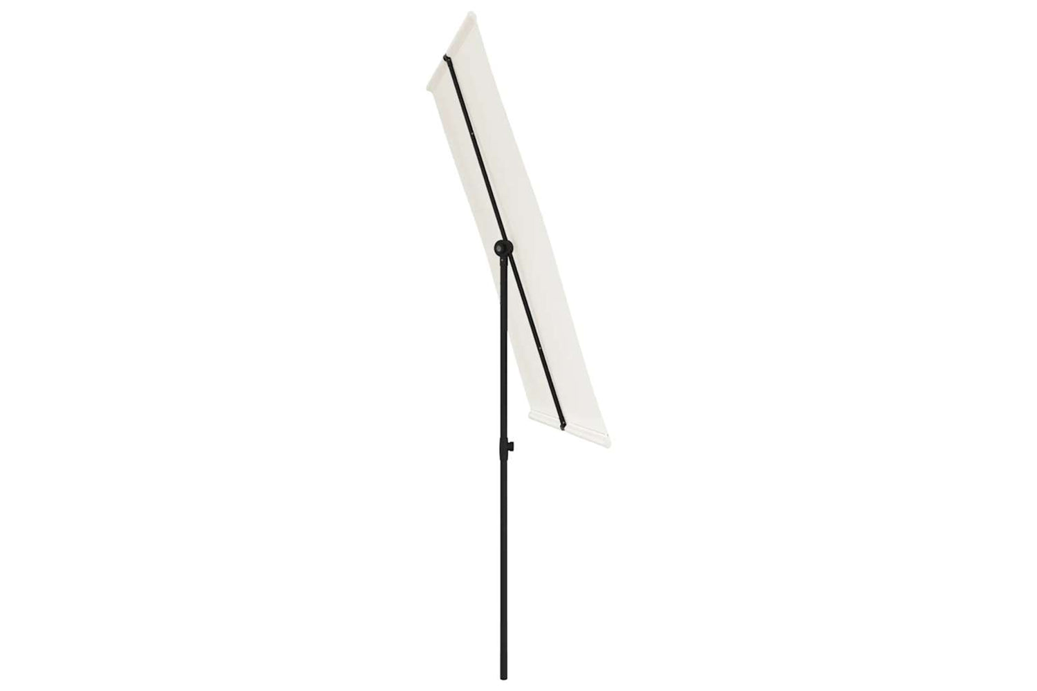 Vidaxl 47337 Outdoor Parasol With Aluminium Pole 2x1.5 M Sand White-4