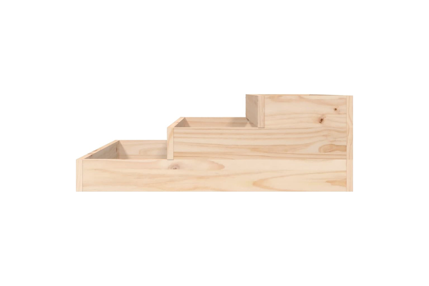vidaXL 823906 Planter 78x78x27cm Solid Wood Pine-4