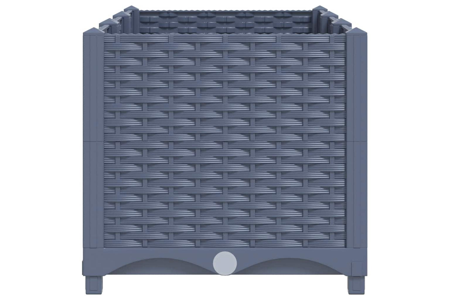 vidaXL Raised Bed 120x40x38cm Polypropylene-3