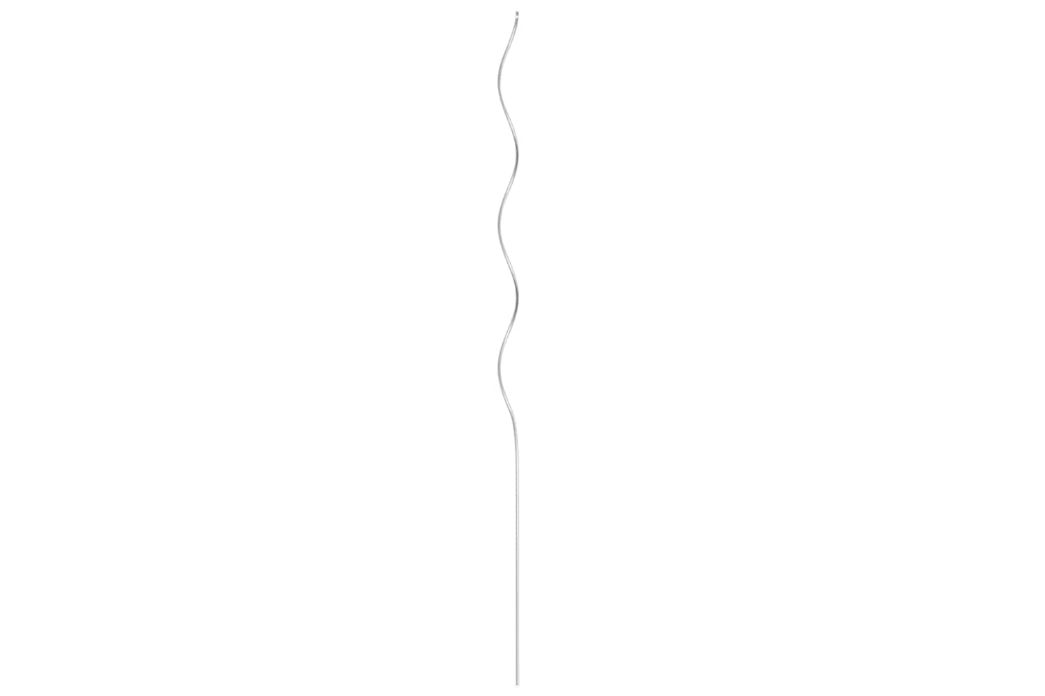vidaXL 142416 50 Pcs Spiral Plant Supports 110cm Galvanised Steel-5