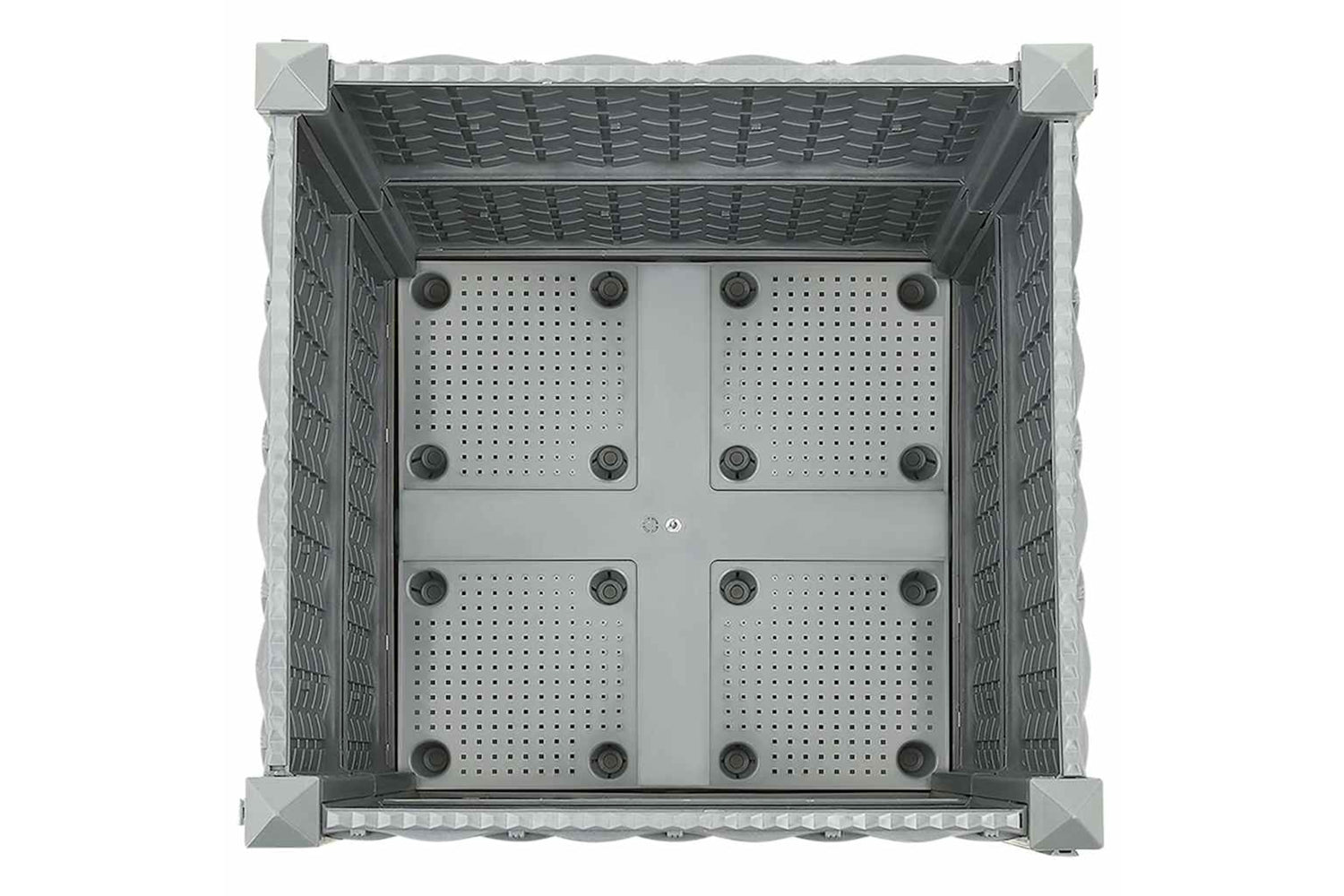 vidaXL Raised Bed 40x40x38cm Polypropylene-5