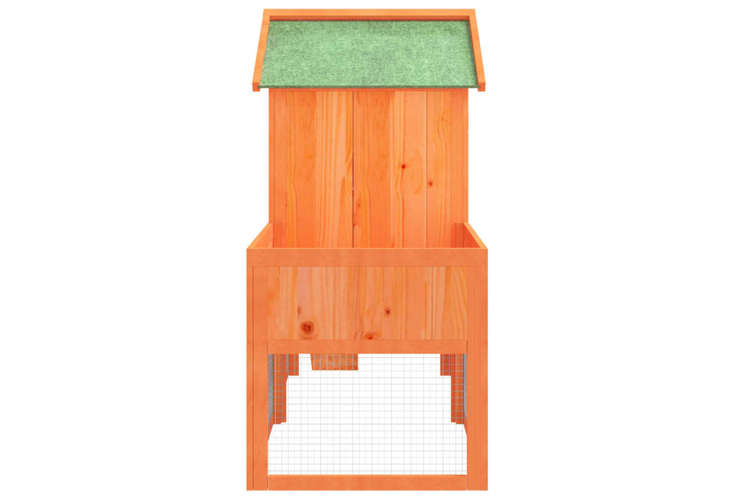 vidaXL 172292 Rabbit Hutch Brown 170x63x113cm Solid Wood Pine-5