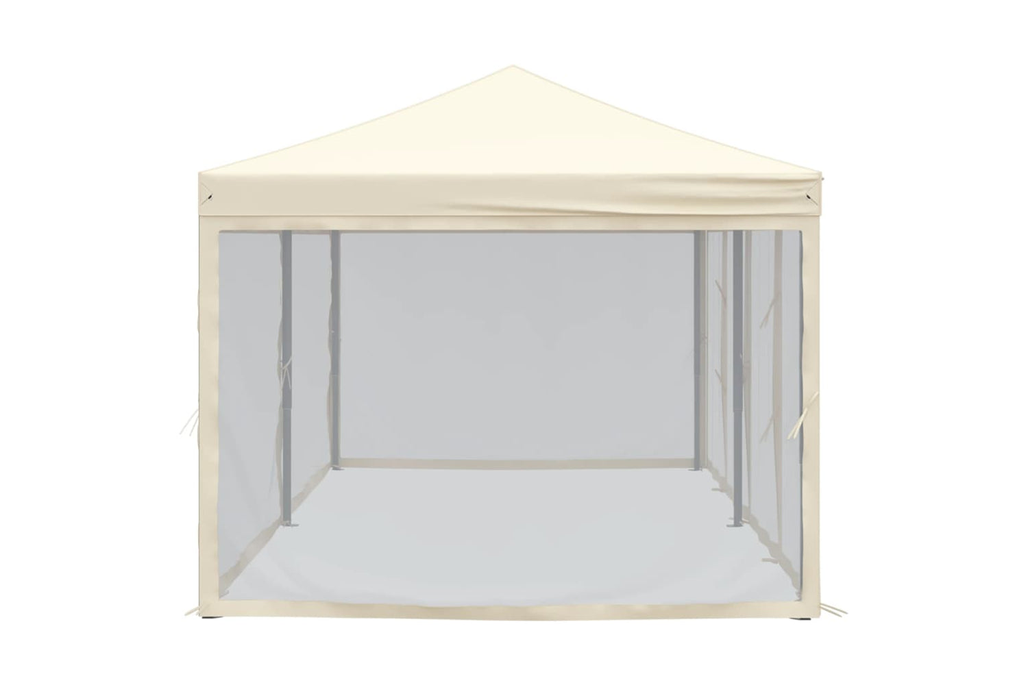 Vidaxl Folding Party Tent With Sidewalls Cream 3x6 M-3