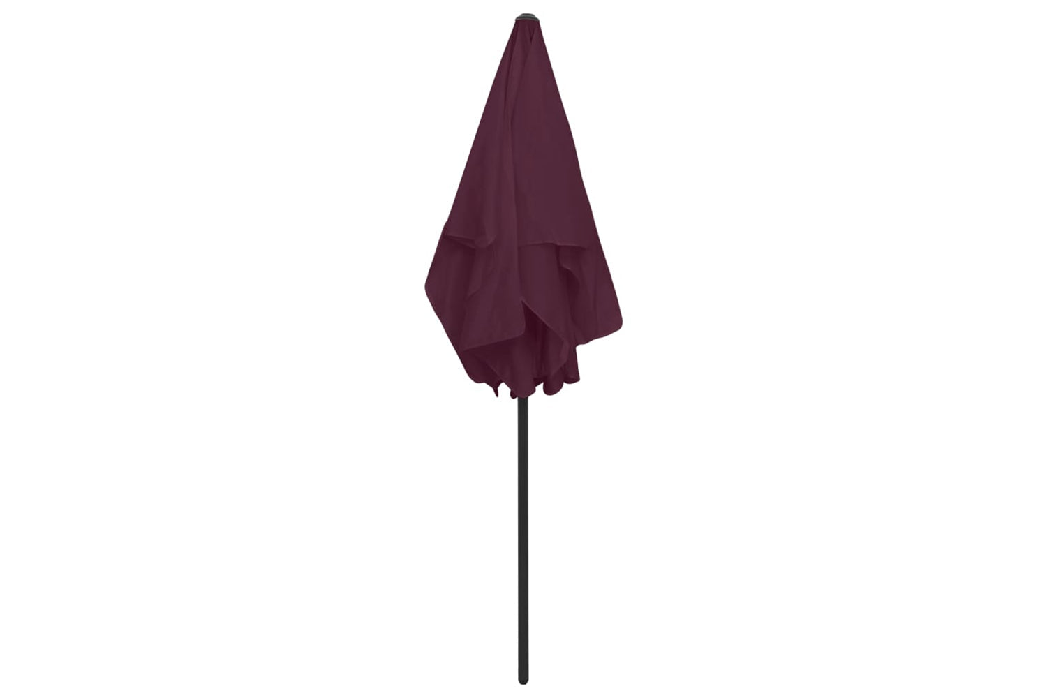 vidaXL 314723 Beach Umbrella Bordeaux Red 180x120cm-5