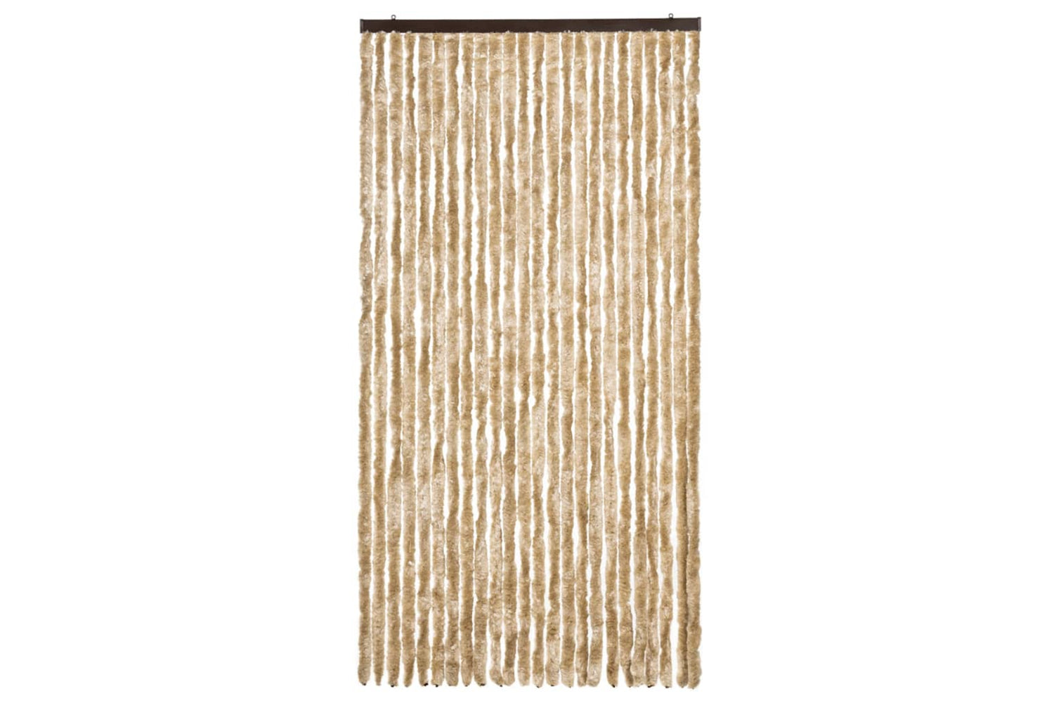 vidaXL Insect Curtain Beige 100x220cm Chenille-2