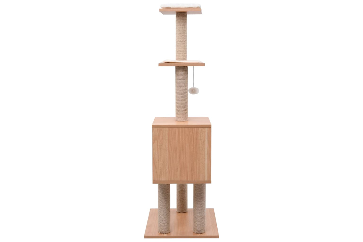 vidaXL 170919 Cat Tree With Sisal Scratching Mat 123cm-3