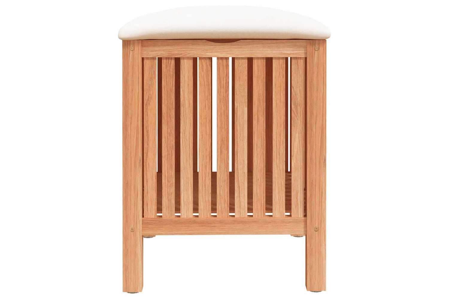 vidaXL 350351 Bathroom Stool 40.5x40x52cm Solid Wood Walnut-4
