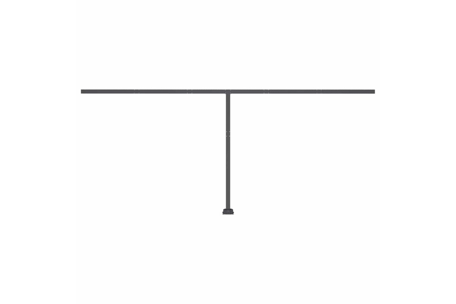 Vidaxl Freestanding Manual Retractable Awning 500x300 Cm Anthracite-8