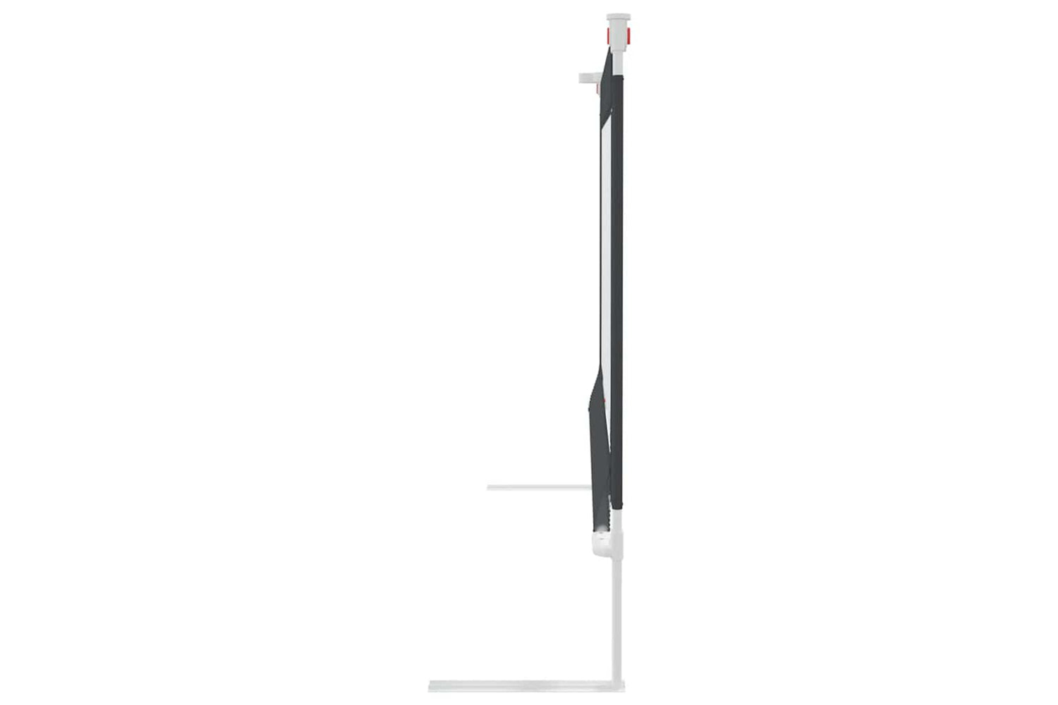 Vidaxl Toddler Safety Bed Rail Dark Grey 180x25 Cm Fabric-3