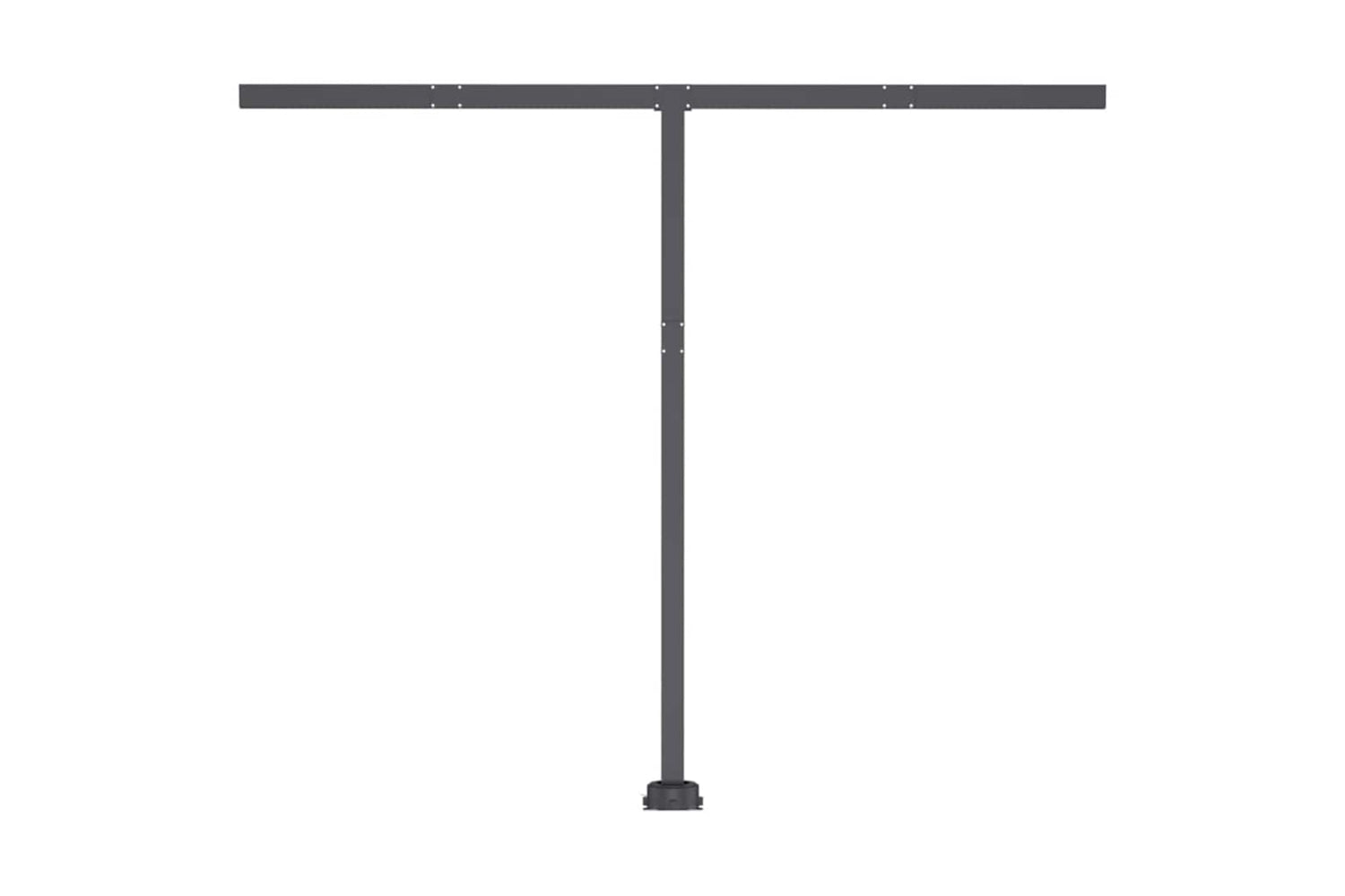Vidaxl Manual Retractable Awning With Led 350x250 Cm Yellow And White-8