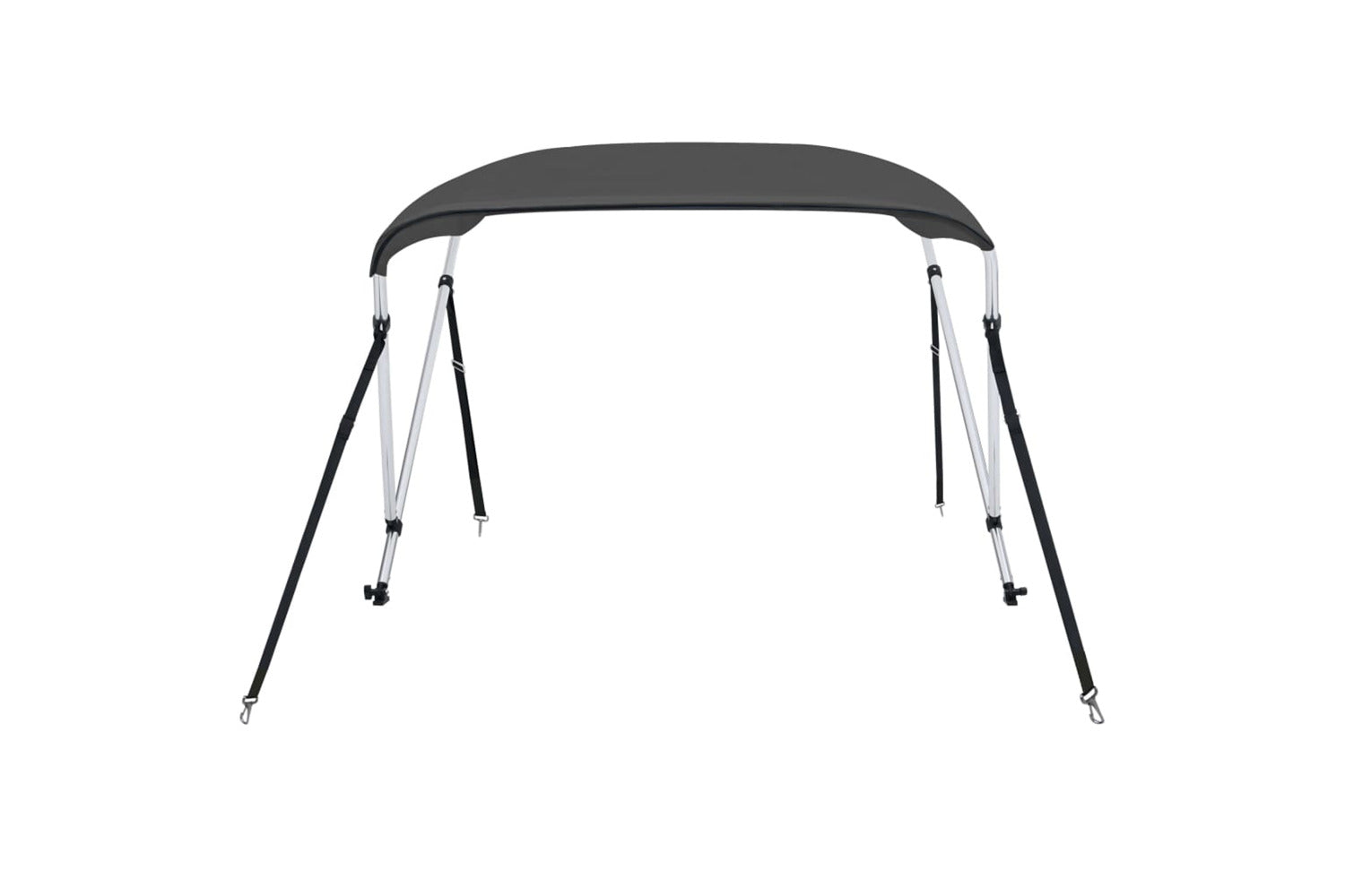 vidaXL 93131 2 Bow Bimini Top Anthracite 180x150x110cm-5