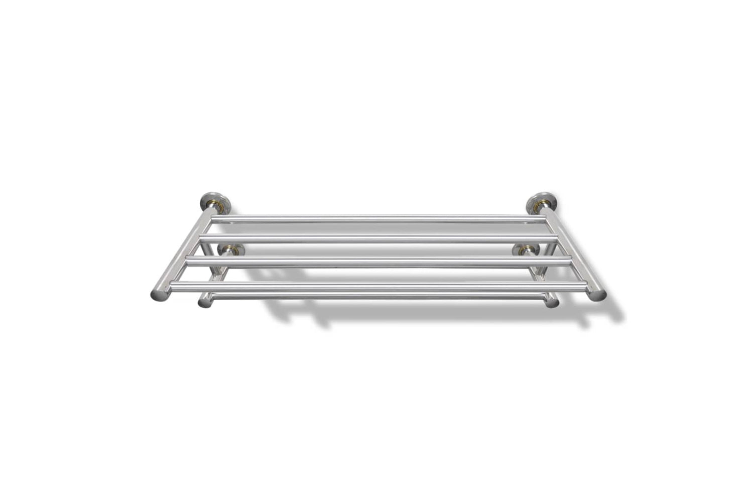 Vidaxl 140334 Stainless Steel Towel Rack 6 Tubes-2